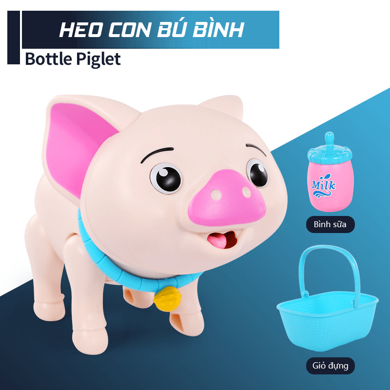 Đồ chơi mô phỏng nuôi heo (Pet Piglet)